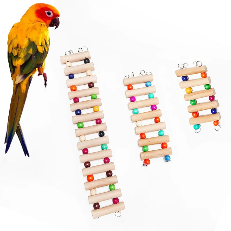 Parrots Toys Bird Swing Exercise Climbing Hanging Ladder Bridge Wooden Rainbow Bird Cage Accessories Hamsters Parrot Toys ladder
Parrots Toys Bird Swing Exercise Climbing Hanging Ladder Bridge Wooden Rainbow Bird Cage Accessories Hamsters Parrot Toys ladder