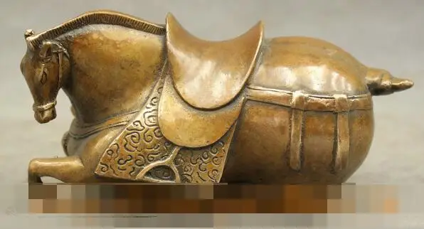 S5361 Folk Culture Chines Bronze Copper Wealth Year Zodiac Horse Art Statue Sculpture
S5361 Folk Culture Chines Bronze Copper Wealth Year Zodiac Horse Art Statue Sculpture