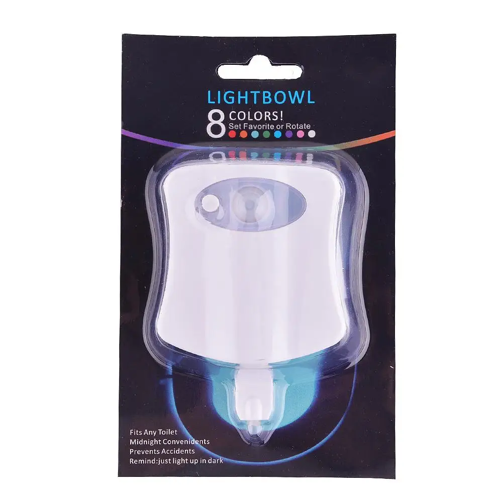 HobbyLane LED Toilet Light Fixture Smart PIR Motion Sensor Toilet Seat Night Light 8 Colors Waterproof Backlight
HobbyLane LED Toilet Light Fixture Smart PIR Motion Sensor Toilet Seat Night Light 8 Colors Waterproof Backlight
