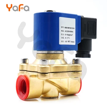 

DC24V AC220V 110V 24V,SMS Large diameter Direct Acting Normally Closed Solenoid Valve,brass Water valves,G3/8" to G2",EPDM 130 ℃