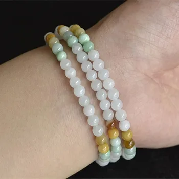 Natural Myanmar Ice Three Colors Emerald 108 Beads Bracelet Hand Carved Jewelry Gifts Wholesale
Natural Myanmar Ice Three Colors Emerald 108 Beads Bracelet Hand Carved Jewelry Gifts Wholesale