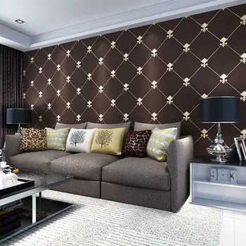 Suede TV backdrop wallpaper embossed diamond lattice thickened modern minimalist living room bedroom luxury wallpaper
Suede TV backdrop wallpaper embossed diamond lattice thickened modern minimalist living room bedroom luxury wallpaper