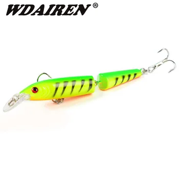 WDAIREN 105mm 9.2g 2 Segment Artificial Fishing Lure Lifelike Swim Bait Slow Sinking Crankbait Treble Hook Fishing Wobblers
WDAIREN 105mm 9.2g 2 Segment Artificial Fishing Lure Lifelike Swim Bait Slow Sinking Crankbait Treble Hook Fishing Wobblers