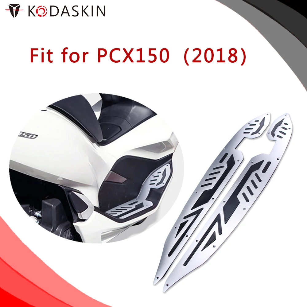 KODASKIN Scooter Footboard Steps Motorbike Foot Footrest Pegs Plate Pads for Honda PCX150 2018
KODASKIN Scooter Footboard Steps Motorbike Foot Footrest Pegs Plate Pads for Honda PCX150 2018