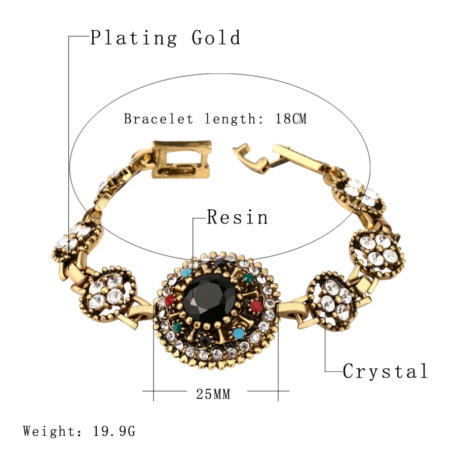 Luxury-Fashion-Black-Stone-Antique-Gold-Round-Charms-Bracelets-Bangles-For-Women-Vintage-Trendy-Turkish-Bohemian (1)