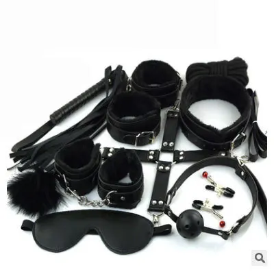 Chastity lock 10pcs/set Nipple Clamps Sexy Toys Adult Plush black Suit Blindfold and Handcuffs lock home Decro ornament
Chastity lock 10pcs/set Nipple Clamps Sexy Toys Adult Plush black Suit Blindfold and Handcuffs lock home Decro ornament