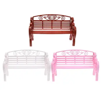 1pc Garden Chair Miniature Dollhouse Furniture Accessories Outdoor Chair Park Bench for Dolls House Garden Play House Toys
1pc Garden Chair Miniature Dollhouse Furniture Accessories Outdoor Chair Park Bench for Dolls House Garden Play House Toys
