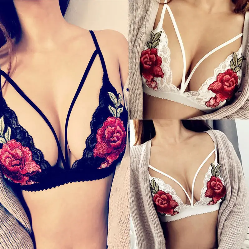 Sexy Hot Bra Women Lace Bralette Flower Perspective Sexy Bralet Bra Bustier Soft Mesh Triangle Unpadded Bra Embroidery Biustonos
Sexy Hot Bra Women Lace Bralette Flower Perspective Sexy Bralet Bra Bustier Soft Mesh Triangle Unpadded Bra Embroidery Biustonos