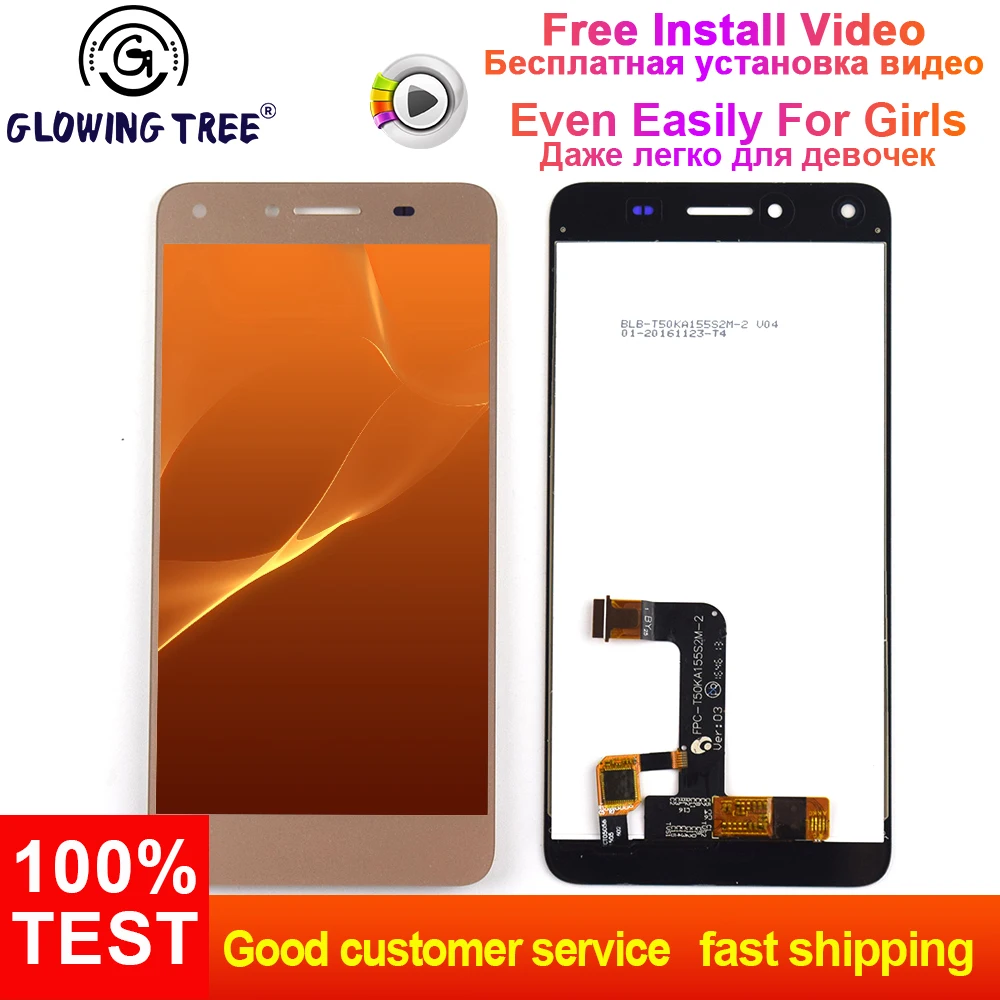 For Huawei Y5 II Y5 2 CUN-L03 CUN-L23 CUN-L33 CUN-L21 Cun-u29 Enjoy 5 Touch Screen Digitizer+ LCD Display Monitor Assembly Frame
For Huawei Y5 II Y5 2 CUN-L03 CUN-L23 CUN-L33 CUN-L21 Cun-u29 Enjoy 5 Touch Screen Digitizer+ LCD Display Monitor Assembly Frame