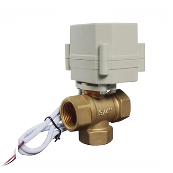 DN15 1/2" 3 Way Normally Closed Electric Motor Operated HVAC Systems Used Motorized Ball Valve
DN15 1/2" 3 Way Normally Closed Electric Motor Operated HVAC Systems Used Motorized Ball Valve