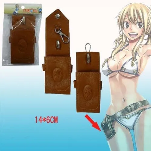 Fairy Tail Lucy PU Leather Keychain Bag Case Key Holder W/belt Loop Cosplay Costumes
Fairy Tail Lucy PU Leather Keychain Bag Case Key Holder W/belt Loop Cosplay Costumes