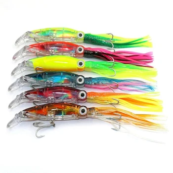 1Group Whole 6 Color Hard Fishing Lure Fish Bait 23Cm/43G 6 Color Squid Hook Octopus Crank For Artificial Tuna Sea Allure Tool
1Group Whole 6 Color Hard Fishing Lure Fish Bait 23Cm/43G 6 Color Squid Hook Octopus Crank For Artificial Tuna Sea Allure Tool