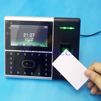 TCP/IP Biometric Face & Fingerprint Time Attendance with Build in 13.56Mhz IC Reader Attendance and Access Control System Iface
TCP/IP Biometric Face & Fingerprint Time Attendance with Build in 13.56Mhz IC Reader Attendance and Access Control System Iface