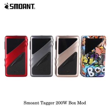 electronic cigarettes Smoant Taggerz 200W Box Mod Powered By Dual 18650 Battery OLED Screen E-Cig Vape Kit Vaporizer For RTA RDA
electronic cigarettes Smoant Taggerz 200W Box Mod Powered By Dual 18650 Battery OLED Screen E-Cig Vape Kit Vaporizer For RTA RDA