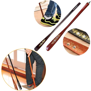 55 cm New Arrival Ultra Long Mahogany Craft Wenge Wooden Shoe Horn Professional Wooden Long Handle Shoe Horn Lifter Shoehorn
55 cm New Arrival Ultra Long Mahogany Craft Wenge Wooden Shoe Horn Professional Wooden Long Handle Shoe Horn Lifter Shoehorn