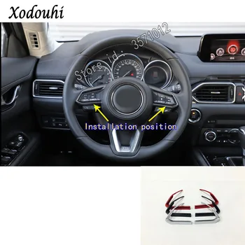 For Mazda CX8 CX-8 2017 2018 2019 2020 Car Sticker Styling Ornament Inner Steering Wheel Interior Kit Trim Frame Cover Parts
For Mazda CX8 CX-8 2017 2018 2019 2020 Car Sticker Styling Ornament Inner Steering Wheel Interior Kit Trim Frame Cover Parts