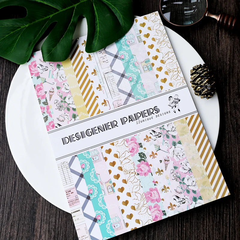 ZFPARTY 24pcs Single-side Printed Lovely Flowers pattern creative papercraft art paper handmade scrapbooking kit set book24
ZFPARTY 24pcs Single-side Printed Lovely Flowers pattern creative papercraft art paper handmade scrapbooking kit set book24