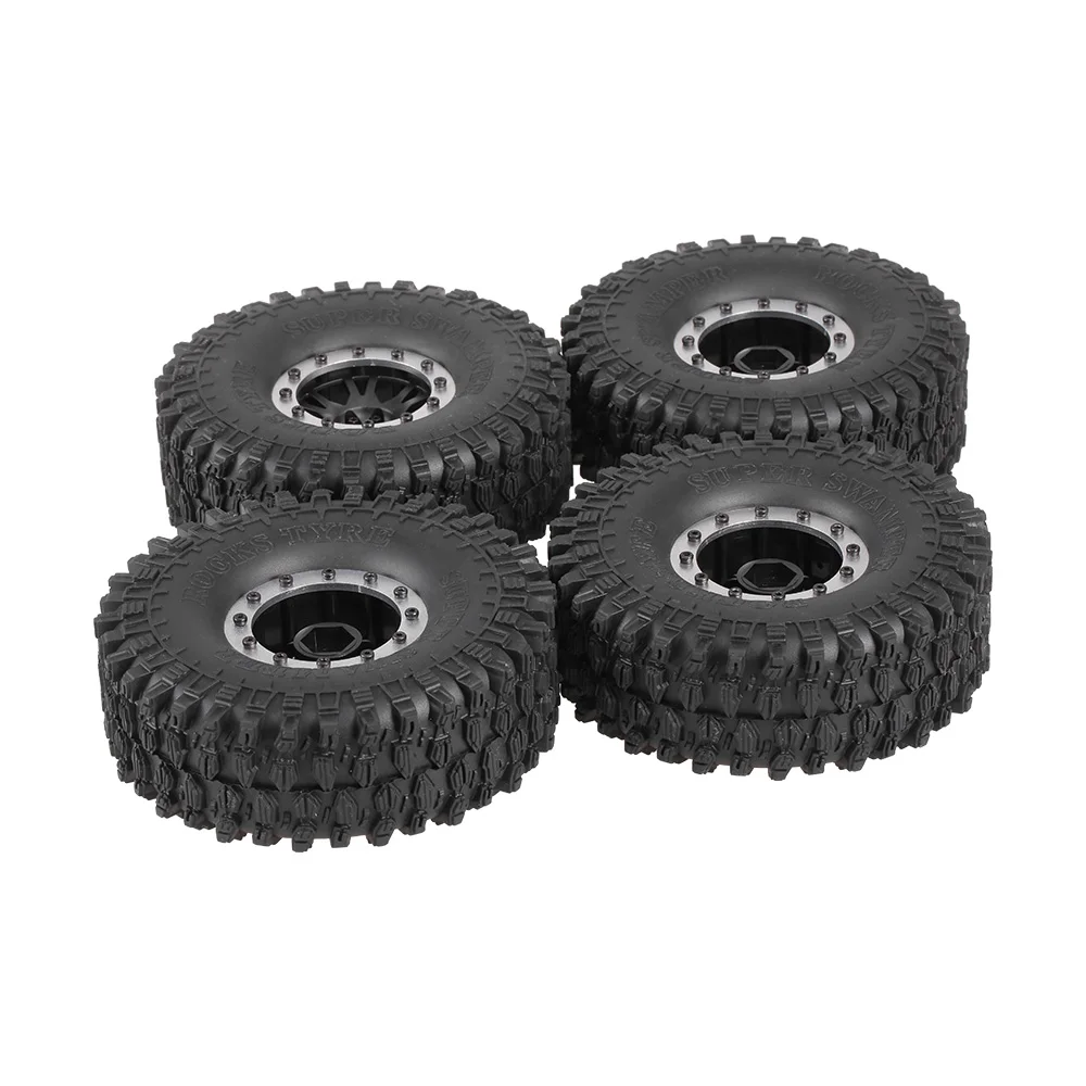 4pcs 5020-2 120mm RC Tires 1.9" Rubber Rocks Tyres Rim Tyre Wheel Set for Axial SCX10 RC4WD D90 TRX-4 1/10 RC Rock Crawler Car
4pcs 5020-2 120mm RC Tires 1.9" Rubber Rocks Tyres Rim Tyre Wheel Set for Axial SCX10 RC4WD D90 TRX-4 1/10 RC Rock Crawler Car