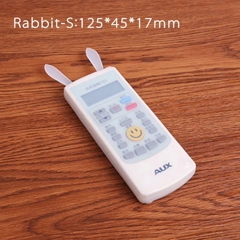 Remote Control Cover Silicone Transparent TV Remote Control Case Air Conditioning Dust Protect Storage Bag Home Accessories