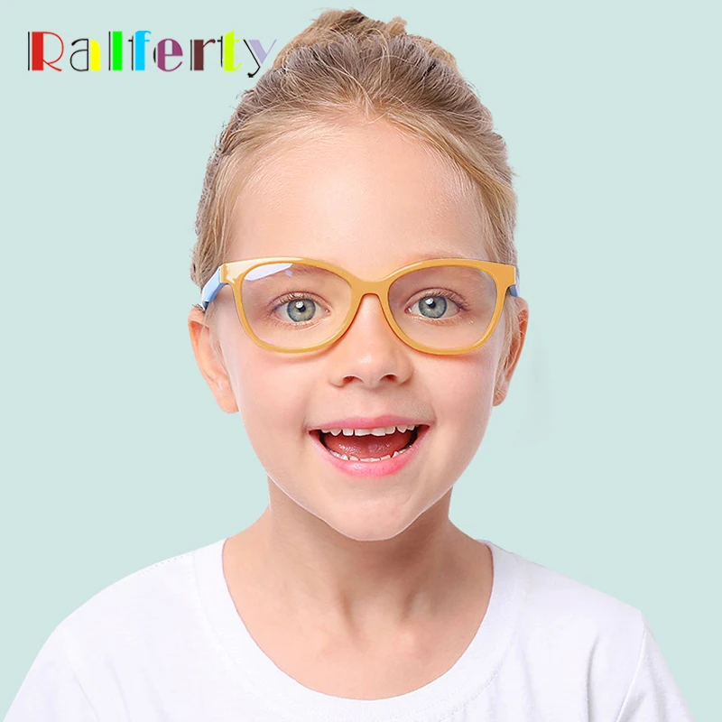 Ralferty Kids Ultra-light Silicone Eyeglasses Frame Anti-blue Blocking Glasses Computer Goggles UV400 Eyewear Frames Child K007
Ralferty Kids Ultra-light Silicone Eyeglasses Frame Anti-blue Blocking Glasses Computer Goggles UV400 Eyewear Frames Child K007