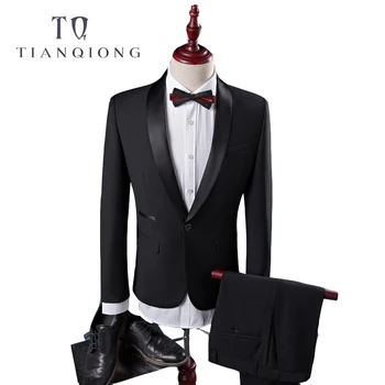 TIAN QIONG Cheap New Coat Pant Designs High Quality Cotton Black Casual Suits Men,wedding Adress Casual Suit Men,Plus-Size S-4XL
TIAN QIONG Cheap New Coat Pant Designs High Quality Cotton Black Casual Suits Men,wedding Adress Casual Suit Men,Plus-Size S-4XL
