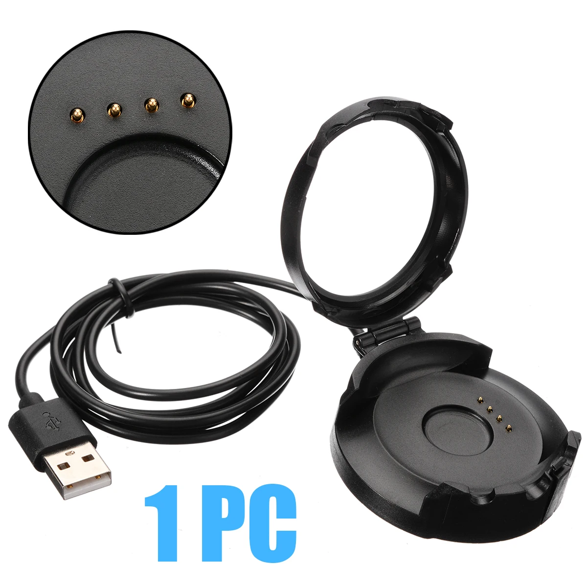 High Quality Magnetic Charging Dock Safe Stable Charger Cradle For Huami Amazfit 2/2S Stratos Smart Watch with 1m Length Cable
High Quality Magnetic Charging Dock Safe Stable Charger Cradle For Huami Amazfit 2/2S Stratos Smart Watch with 1m Length Cable
