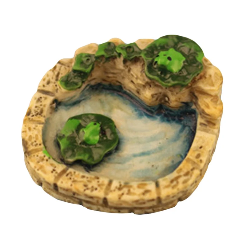 Resin Miniatures Mini Pool Pond Model Fairy Garden Decor Terrarium Figurines Succulents Ornament Resin Craft
Resin Miniatures Mini Pool Pond Model Fairy Garden Decor Terrarium Figurines Succulents Ornament Resin Craft