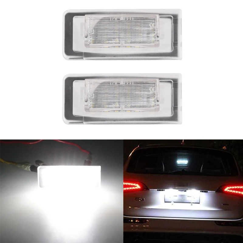 FISHBERG 2pcs LED License Number Plate Lights Lamp Canbus No error 6000k White 12V license lights For Audi TT 8N Roadster Coupe
FISHBERG 2pcs LED License Number Plate Lights Lamp Canbus No error 6000k White 12V license lights For Audi TT 8N Roadster Coupe