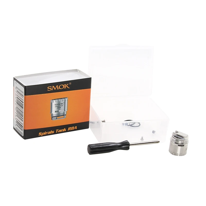 Original SMOK Spirals RBA Coil Head Rebuildable Core for Spirals Tank Atomizer DS Sual Coils Vape for Smok G80 Kit
Original SMOK Spirals RBA Coil Head Rebuildable Core for Spirals Tank Atomizer DS Sual Coils Vape for Smok G80 Kit