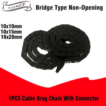 10x10mm 10x15mm 10x20mm Cable Drag Chain Wire Carrier for CNC Router Machine 3D Printer L1000mm
10x10mm 10x15mm 10x20mm Cable Drag Chain Wire Carrier for CNC Router Machine 3D Printer L1000mm