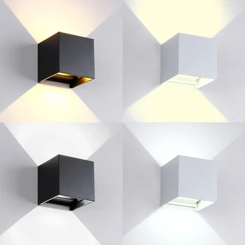 Waterproof Cube COB LED Bathroom Light Wall Lamp Modern Home Lighting Outdoor Industrial Decor Aluminum Wandlamp 12W
Waterproof Cube COB LED Bathroom Light Wall Lamp Modern Home Lighting Outdoor Industrial Decor Aluminum Wandlamp 12W