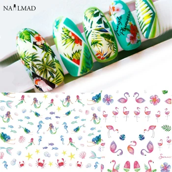 12Sheets Mermaid Ocean Starfish Nail Water Decals Gradient Tropical Flamingo Stickers Fruit Watermeleon Nail Art Transfer Decals
12Sheets Mermaid Ocean Starfish Nail Water Decals Gradient Tropical Flamingo Stickers Fruit Watermeleon Nail Art Transfer Decals