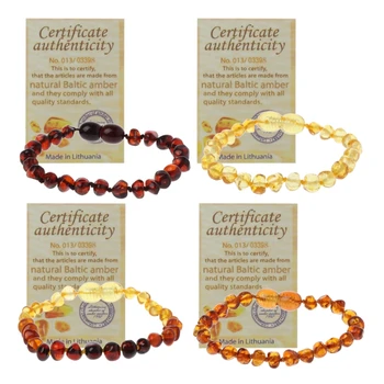 2019 Infant Genuine Baltic Teething Bracelet Raw and Anklet Baby Beads for Teethers
2019 Infant Genuine Baltic Teething Bracelet Raw and Anklet Baby Beads for Teethers