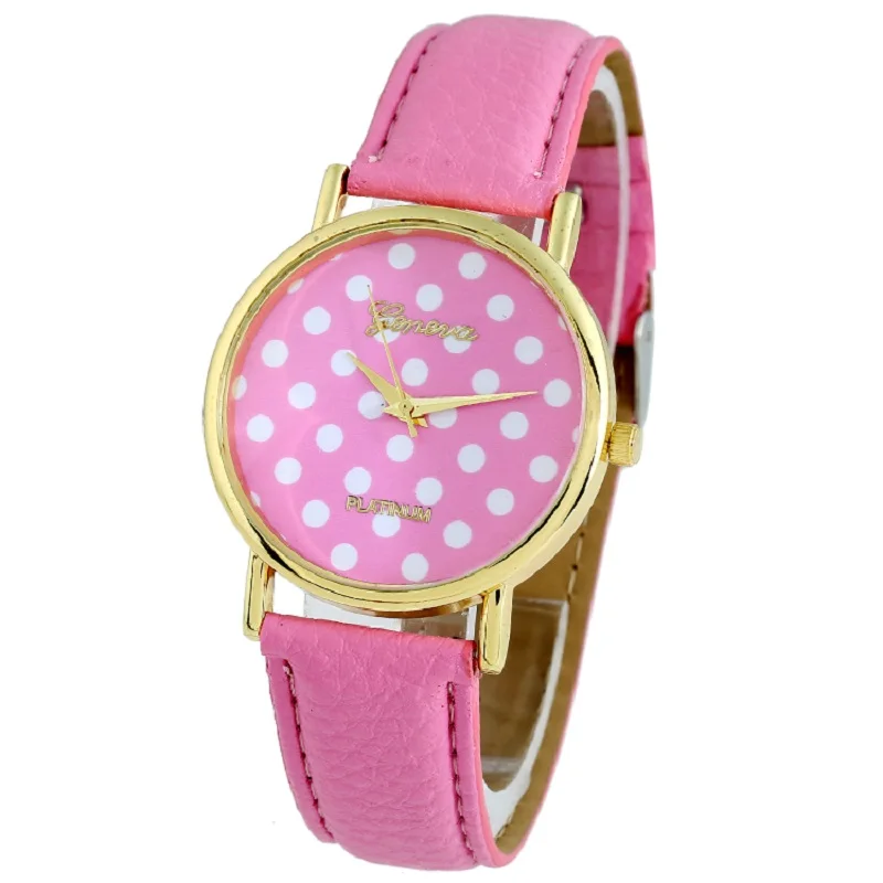Gnova Platinum Cow polka DOTS Watch Women PU Leather wristwatch casual dress woman Fashion girls Geneva Style Quartz Clock
Gnova Platinum Cow polka DOTS Watch Women PU Leather wristwatch casual dress woman Fashion girls Geneva Style Quartz Clock