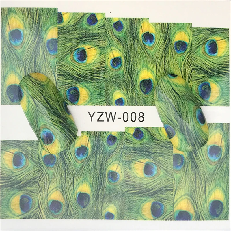 YZWLE 32 Design Water Transfer Nails Art Sticker Harajuku Rainbow Feathers Nail Wraps Sticker Watermark Fingernails Decals
YZWLE 32 Design Water Transfer Nails Art Sticker Harajuku Rainbow Feathers Nail Wraps Sticker Watermark Fingernails Decals