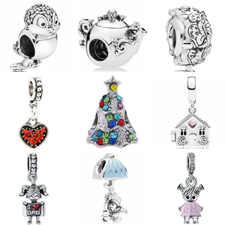 New Arrived European Charms Beads Hearts Balloon Christmas Tree Crystal Beads Fit Pandora Bracelets for Women DIY Making Jewelry
New Arrived European Charms Beads Hearts Balloon Christmas Tree Crystal Beads Fit Pandora Bracelets for Women DIY Making Jewelry
