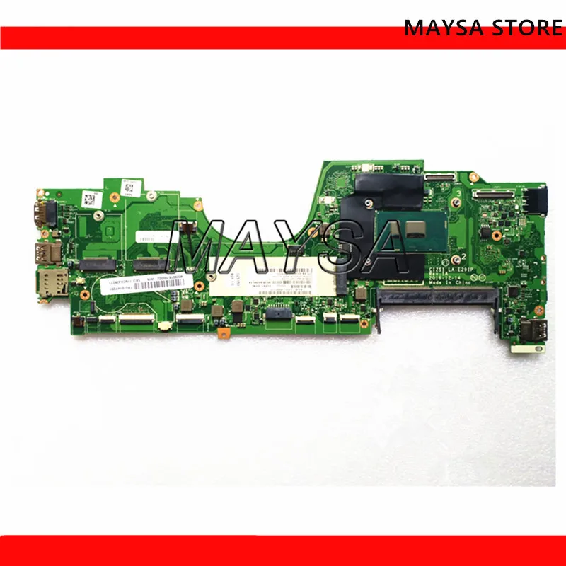 CIZS1 LA-E291P REV 1A материнская плата подходит для Thinkpad YOGA 370 DDR4 CPU I3-7100U | Компьютеры и