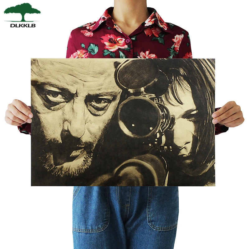Dlkklb Classic Movie Leon Vintage Kraft Paper Poster Paper Wall Painting Decor Decorative Paintings 51x35.5cm Wall Stickers
Dlkklb Classic Movie Leon Vintage Kraft Paper Poster Paper Wall Painting Decor Decorative Paintings 51x35.5cm Wall Stickers