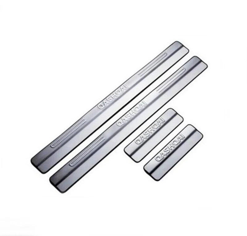 4Pcs Stainless Steel Car Styling Trim Door Sill Scuff Plate Cover Plate Kick Protector For Nissan Qashqai J10 2007 2008-2013
4Pcs Stainless Steel Car Styling Trim Door Sill Scuff Plate Cover Plate Kick Protector For Nissan Qashqai J10 2007 2008-2013