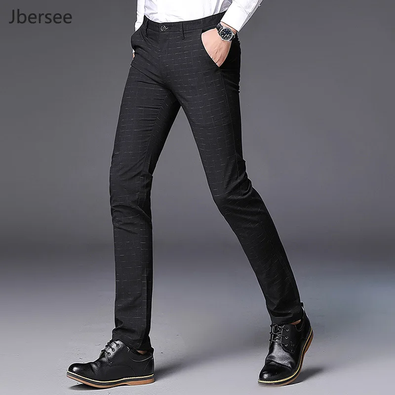 High Quality Formal Dress Pants Men Fashion Plaid Straight Spring Summer Male Classic Business Casual Trousers Men Plus Size
High Quality Formal Dress Pants Men Fashion Plaid Straight Spring Summer Male Classic Business Casual Trousers Men Plus Size