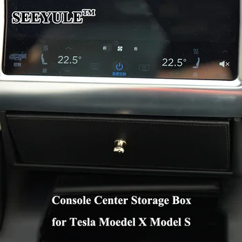 1pc SEEYULE Car Center Console Storage Box Bag Organizer Accessories for Tesla Model X Model S Perfectly Fit Sunglasses Drawer
1pc SEEYULE Car Center Console Storage Box Bag Organizer Accessories for Tesla Model X Model S Perfectly Fit Sunglasses Drawer
