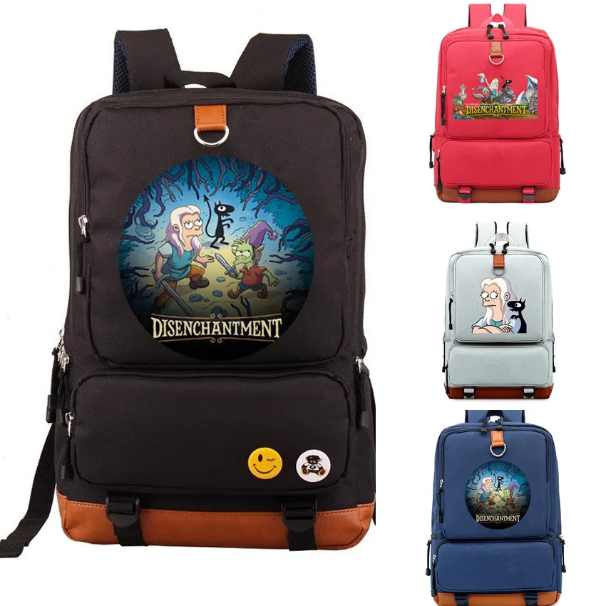 Anime Disenchantment backpack Bean Elfo Luci Mochila students Shoulder bag travel School Bag Casual Laptop bagpack for teenagers
Anime Disenchantment backpack Bean Elfo Luci Mochila students Shoulder bag travel School Bag Casual Laptop bagpack for teenagers