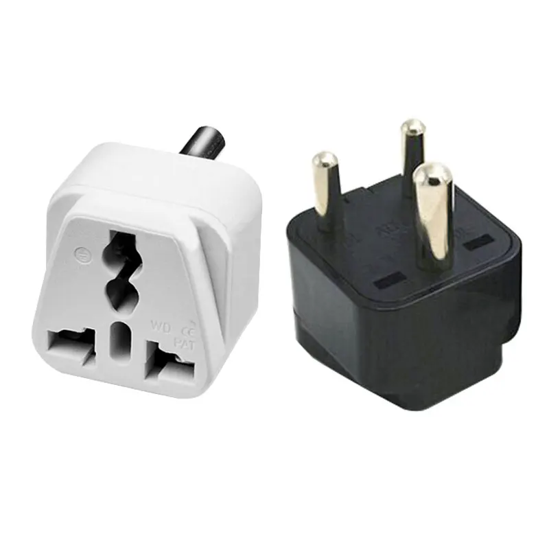 1pc 3 pin Universal UK/US/EU/AU to Small South Africa Plug India Travel Converter Adaptor AC Power Multi Outlet Adapter Socket
1pc 3 pin Universal UK/US/EU/AU to Small South Africa Plug India Travel Converter Adaptor AC Power Multi Outlet Adapter Socket