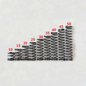 10Pcs 0.7mm Wire Diameter 12mm Outside Diameter 5-50mm Length Steel Pressure Compression Spring
10Pcs 0.7mm Wire Diameter 12mm Outside Diameter 5-50mm Length Steel Pressure Compression Spring