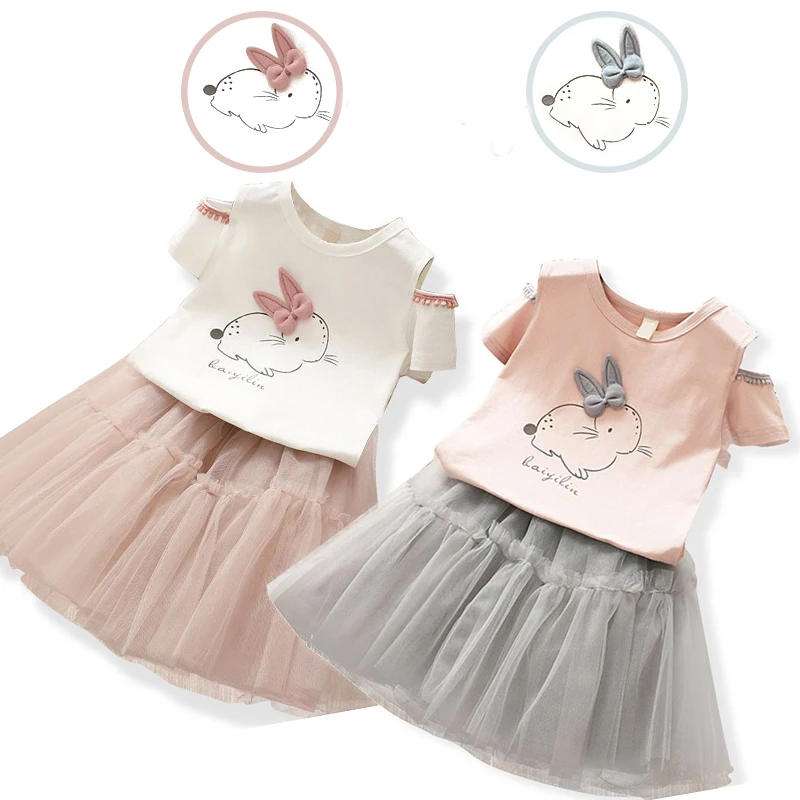Girls Dress Cute Rabbit Kids Dresses For Girls Fashion Bunny Sets Cartoon T-Shirt+Veil Dress 2Pcs Easter Dress Size 3-8 Years
Girls Dress Cute Rabbit Kids Dresses For Girls Fashion Bunny Sets Cartoon T-Shirt+Veil Dress 2Pcs Easter Dress Size 3-8 Years