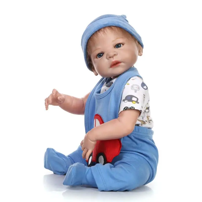 57CM full body silicone reborn dolls Anatomically Correct newborn baby boy doll rooted mohair best children toys bonecas reborn
57CM full body silicone reborn dolls Anatomically Correct newborn baby boy doll rooted mohair best children toys bonecas reborn