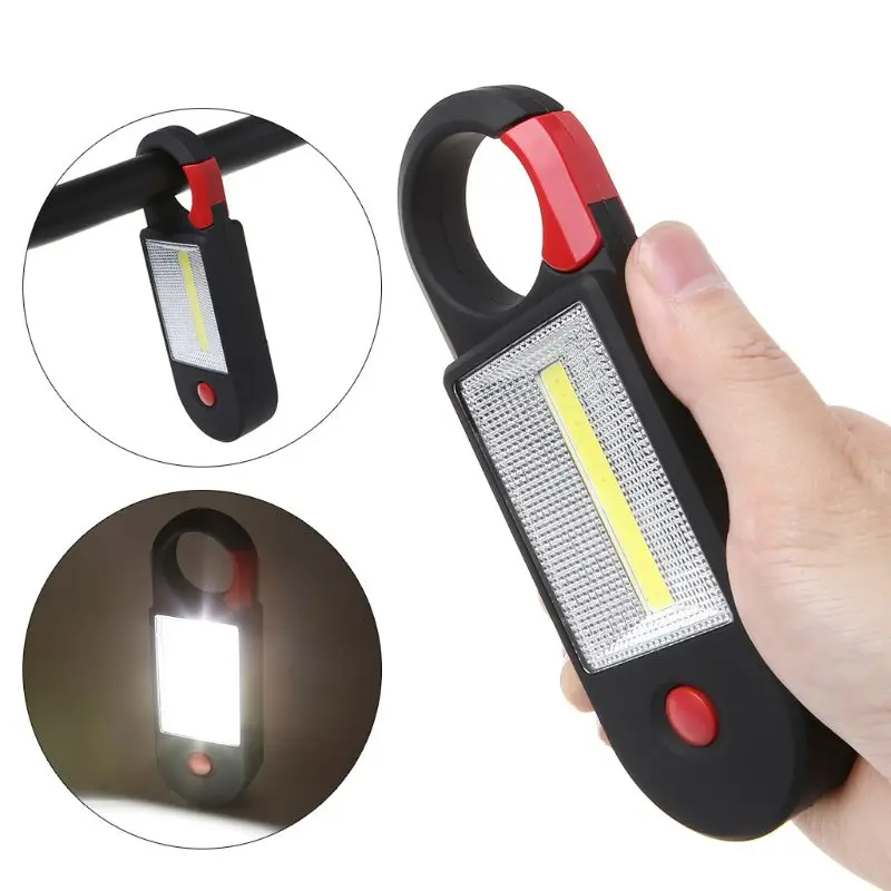 COB LED Portable Working Light Repairing Lamp FLashlight 2Modes Inspection With Magnetic Hook For Emergency Outdoor Fishing
COB LED Portable Working Light Repairing Lamp FLashlight 2Modes Inspection With Magnetic Hook For Emergency Outdoor Fishing
