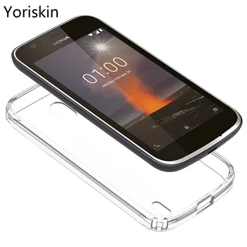 Shockproof Case For Nokia 1 TPU Bumper +Acrylic Dual Layer Slim Back Case Cover For Nokia 1 Transparent Protective Shell
Shockproof Case For Nokia 1 TPU Bumper +Acrylic Dual Layer Slim Back Case Cover For Nokia 1 Transparent Protective Shell