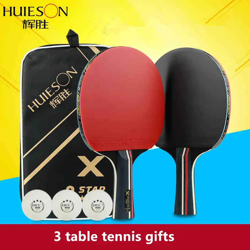2019 2pcs/lot Table Tennis Bat Racket Long Short Handle Ping Pong Paddle Racket Set With Bag 3 Balls Double Face Pimples In
2019 2pcs/lot Table Tennis Bat Racket Long Short Handle Ping Pong Paddle Racket Set With Bag 3 Balls Double Face Pimples In