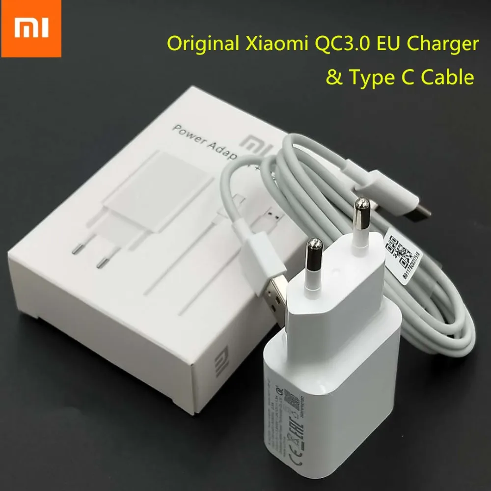 XIAOMI Redmi Note 7 Mi 8 6 Fast Charger Quick Charge USB wall adapter 1M Original Type-C Data Cable PocoPhone F1 Redmi K20 pro
XIAOMI Redmi Note 7 Mi 8 6 Fast Charger Quick Charge USB wall adapter 1M Original Type-C Data Cable PocoPhone F1 Redmi K20 pro